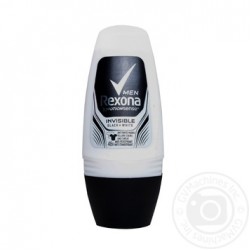 "Rexona" жіночий дезодорант-кульковий "Невидимий, Чистий діамант" 50мл.